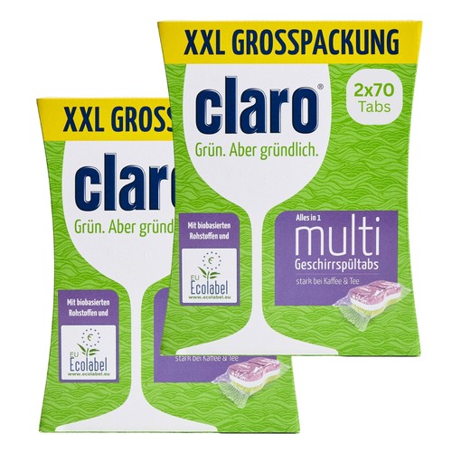 Claro multi geschirrspül tabs - multi, geschirrspül-tabs