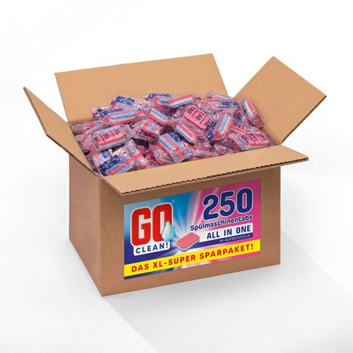 250 stück go clean - 5,