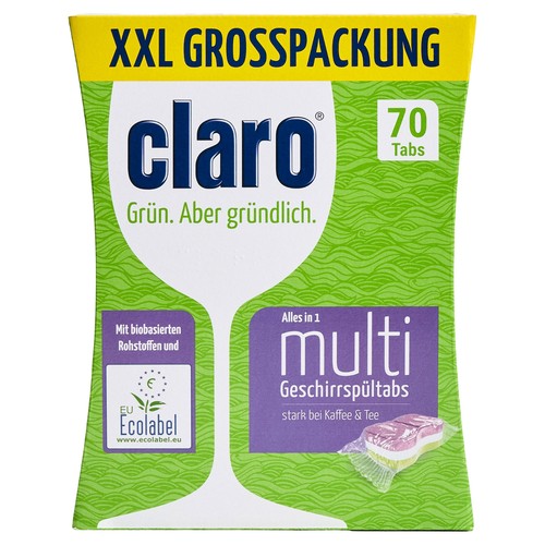 Claro multi geschirrspül - multi, geschirrspül-tabs
